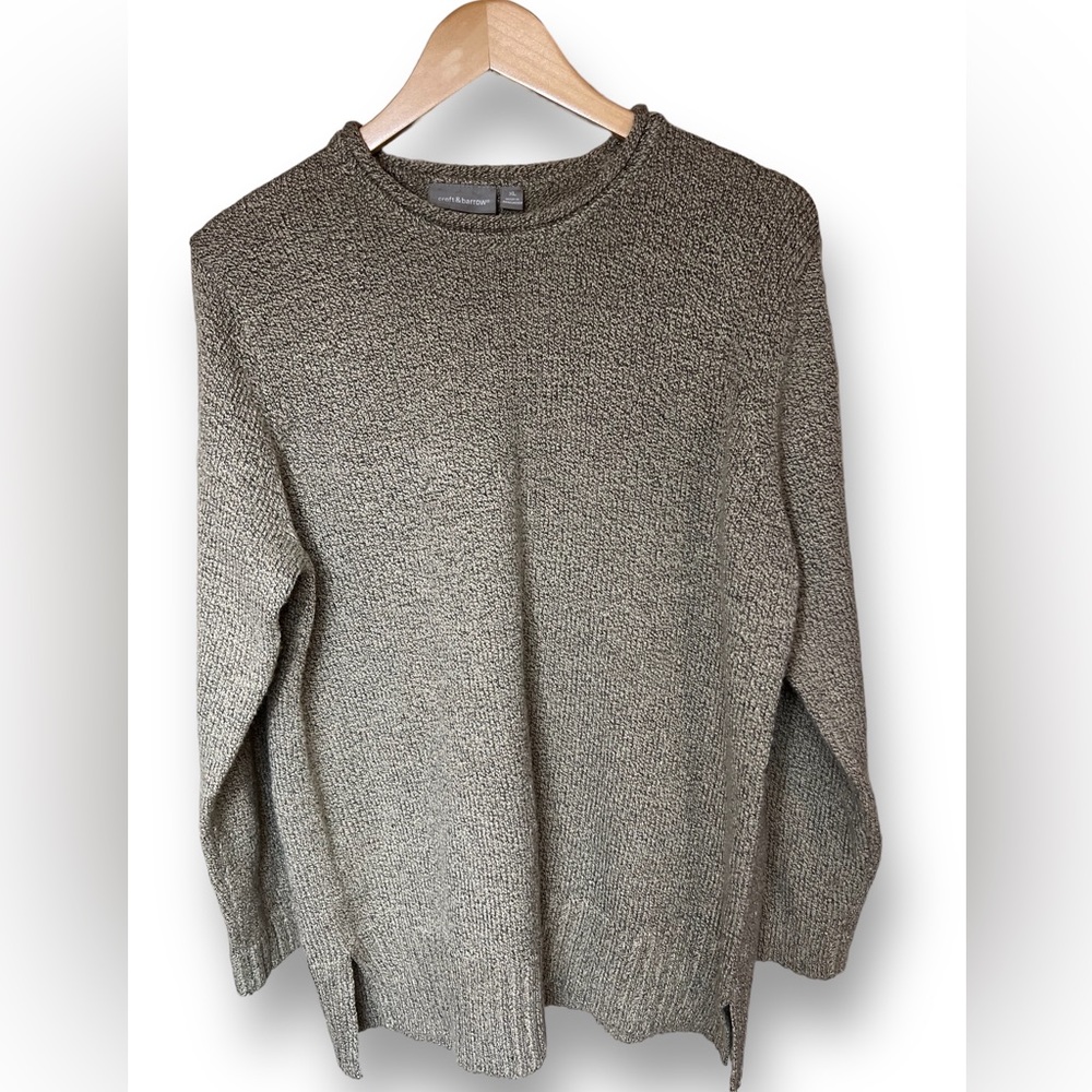 Croft & Barrow Men's Cable Knit Pullover Tan Sweater, size XL